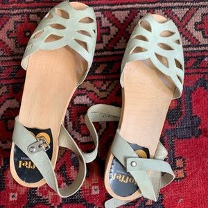 Swedish Hasbeen sandal clogs